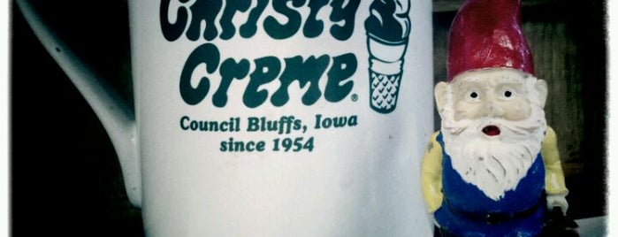 Christy Creme is one of Iowa.