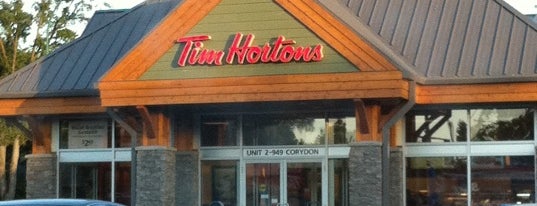 Tim Hortons is one of favorite hot beverage shops.