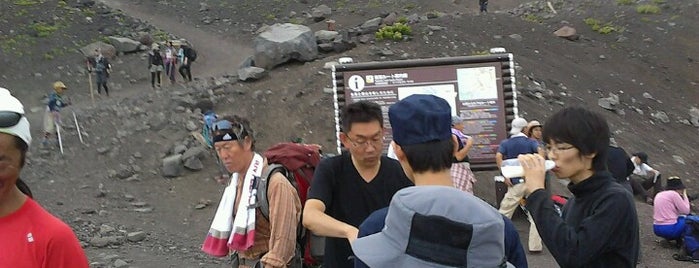 Mt. Fuji Yoshida 6th station is one of 富士山 (吉田ルート).