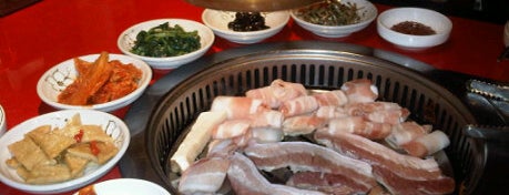 Korean Restaurant Manbok Galbi BBQ is one of Food!!.