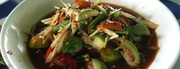 ร้านตำมั่ว หลัง ม.แม่โจ้ is one of Top picks for Thai Restaurants.