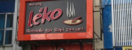 Warung Léko is one of My Lovely Place Ever !.