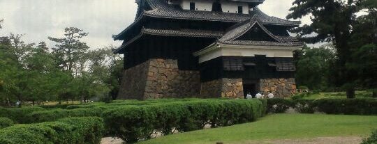 Matsue Castle is one of 日本100名城.