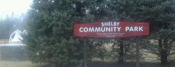 Shelby Communitu Park is one of Edit.