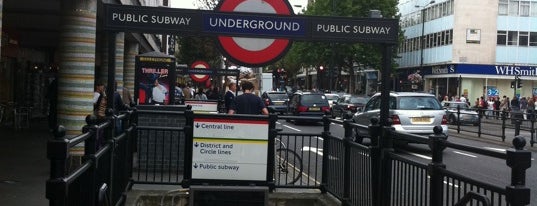 Notting Hill Gate London Underground Station is one of Underground Stations in London.