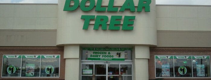 Dollar Tree is one of places I've been.