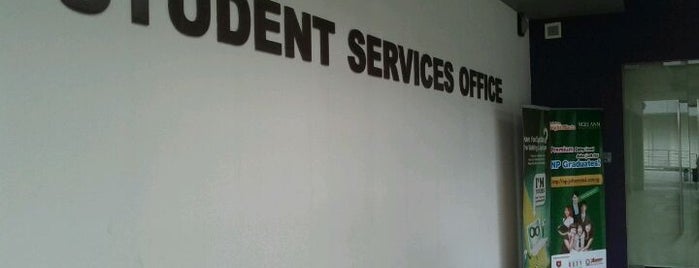 Student Services Office is one of Paul's NP checkin.