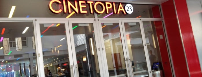 Cinetopia is one of Lugares favoritos de Tigg.