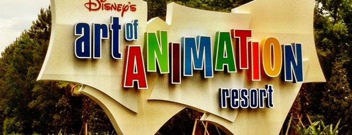 Disney's Art of Animation Resort is one of Kim : понравившиеся места.