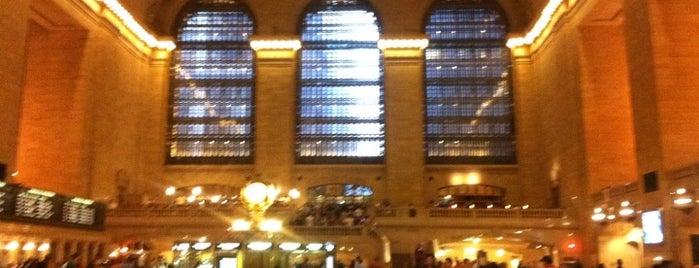Grand Central Terminal is one of Train Stations Visited.