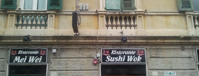 Ristorante Meiwei Sushi Wok is one of Genova.