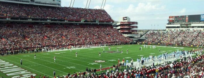 Williams-Brice Stadium is one of All American's Sports Venues.