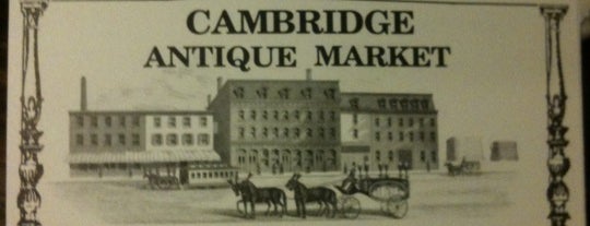 Cambridge Antique Market is one of #adventureboston.