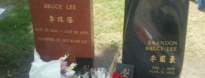 Bruce Lee's Grave is one of The Sea.