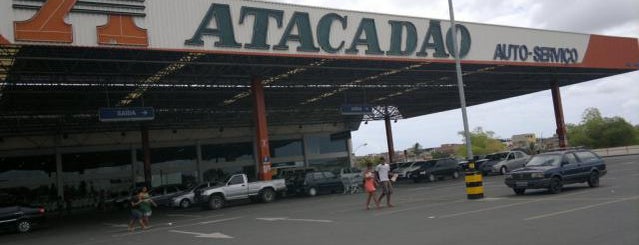 Atacadão is one of cajazeiras.