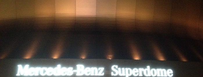 Caesars Superdome is one of Stadiums I Have Visited.