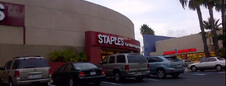 Staples is one of Errands (dry cleaners etc).