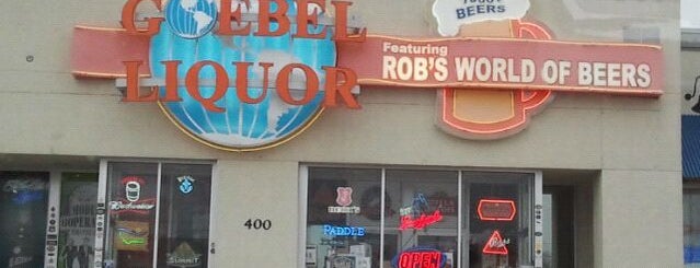 Goebel Liquor is one of สถานที่ที่ Josh ถูกใจ.