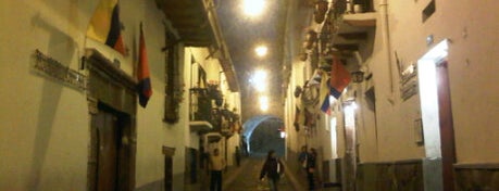 La Ronda is one of Quito Visitors' Bureau Top 10.