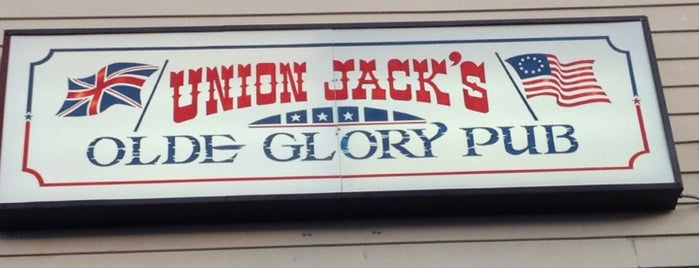 Union Jack’s Olde Glory Pub is one of Tempat yang Disukai Martel.