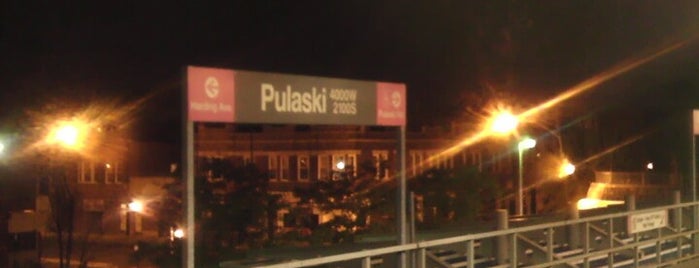 CTA - Pulaski (Pink) is one of CTA Pink Line.