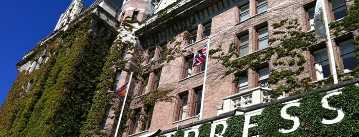The Fairmont Empress Hotel is one of Victoria's Supernatural Hot Spots.
