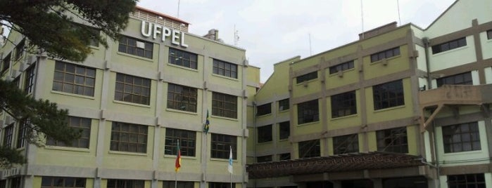 Centro de Letras e Comunicação - UFPel is one of places.