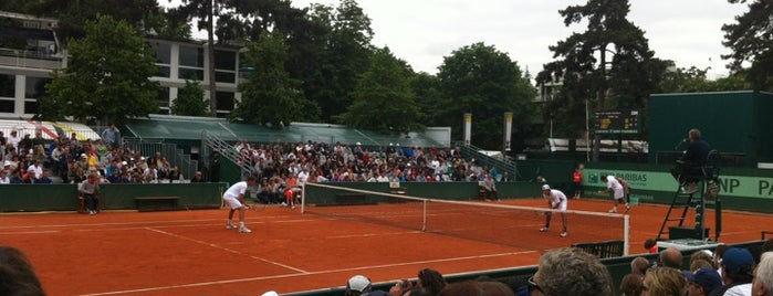 Court n°6 is one of French Open / Roland Garros.