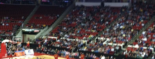 PNC Arena is one of Division I Basketball Arenas in North Carolina.