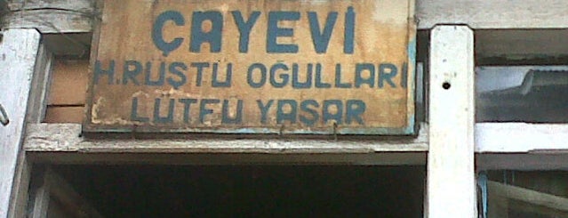 Hacı Rüştü Çay Evi is one of Tempat yang Disimpan Hakan.