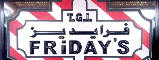 T.G.I. Friday's is one of Orte, die Faisal gefallen.