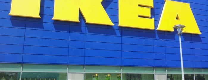 IKEA is one of Erzsebet'in Beğendiği Mekanlar.