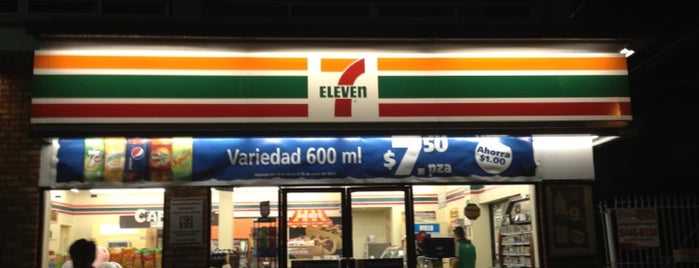 7- Eleven is one of Francisco'nun Beğendiği Mekanlar.