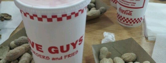 Five Guys is one of Restaurants.