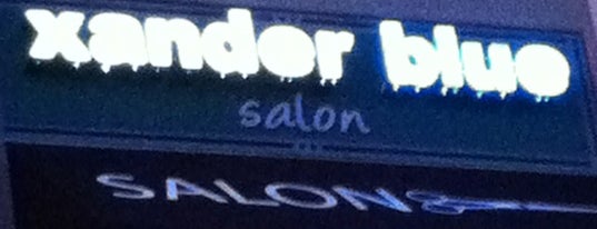 Xander Blue Salon is one of Orte, die Zach gefallen.