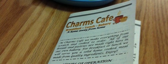 Charms Cafe is one of Breakfast spots.