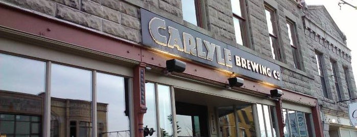Carlyle Brewing Co. is one of สถานที่ที่บันทึกไว้ของ William.