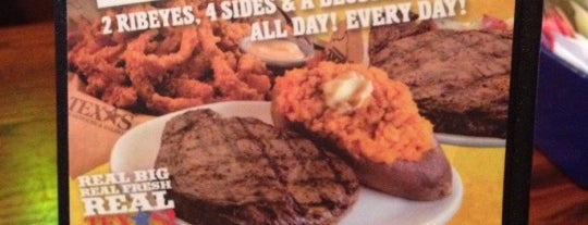 Texas Steakhouse & Saloon is one of Top 10 dinner spots in Goldsboro, NC.