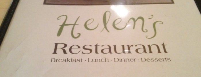 Helen's Restaurant is one of Locais curtidos por Emma.