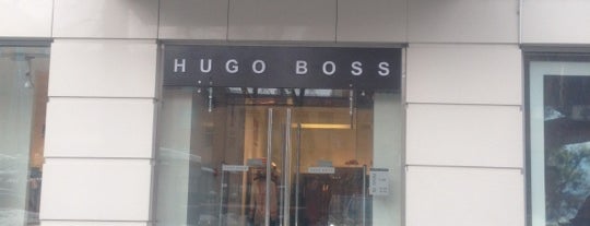HUGO BOSS Store is one of Orte, die Ruslan gefallen.