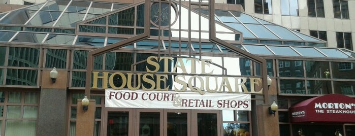 State House Square Food Court is one of Restaurants.