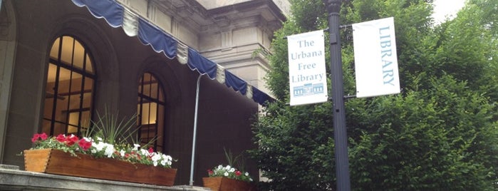 Urbana Free Library is one of สถานที่ที่ Dafni ถูกใจ.
