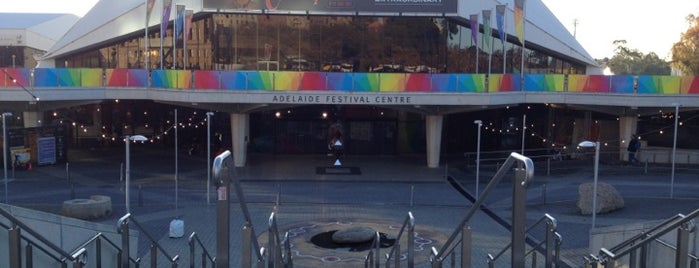 Adelaide Festival Centre is one of Adelaide City Badge - City of Churches.