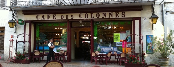 Café des Colonnes is one of Autour de la Forêt de la Double - Dordogne.