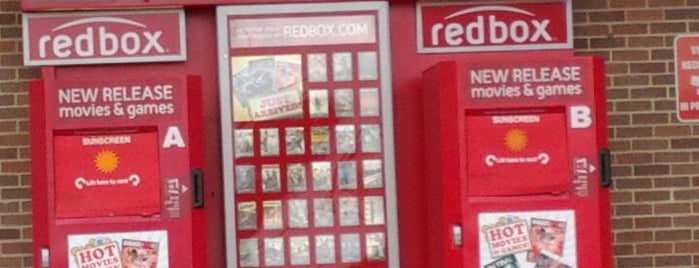 Redbox is one of Mike: сохраненные места.