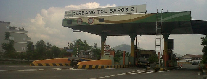 Gerbang Tol Baros 2 is one of Napak Tilas Perjalanan N9.