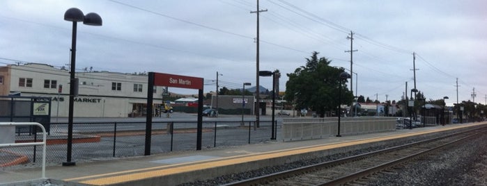 San Martin Caltrain Station is one of Caltrain Stations.