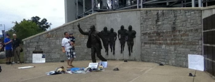 Joe Paterno Statue is one of PSU & Happy Valley.