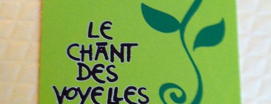 Le Chant des Voyelles is one of Tempat yang Disukai ᴡ.