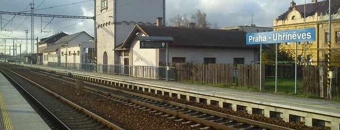 Železniční stanice Praha-Uhříněves is one of Železniční stanice ČR: P (9/14).